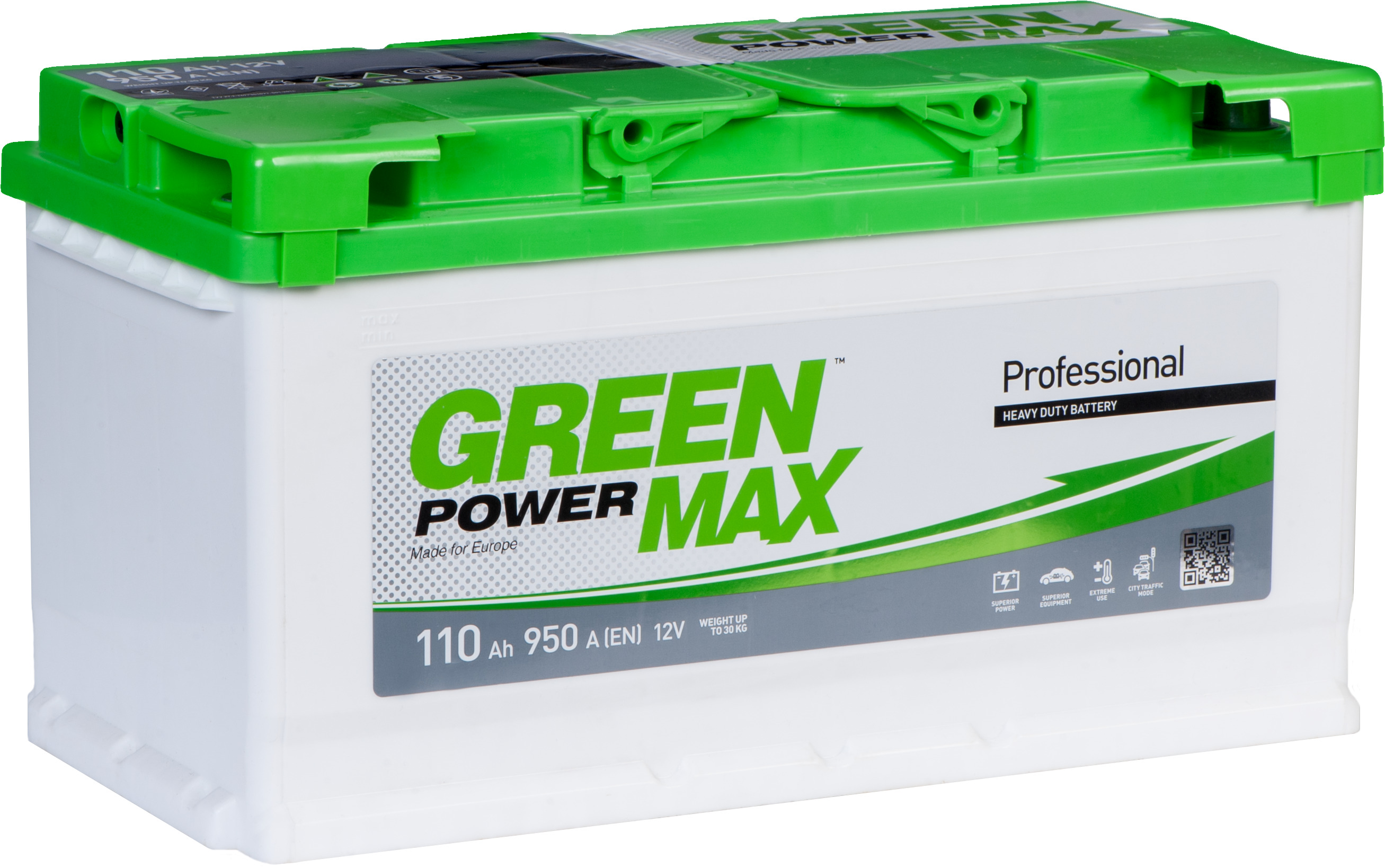 Акумулятор GREEN POWER Max 6CТ-110АЗ L